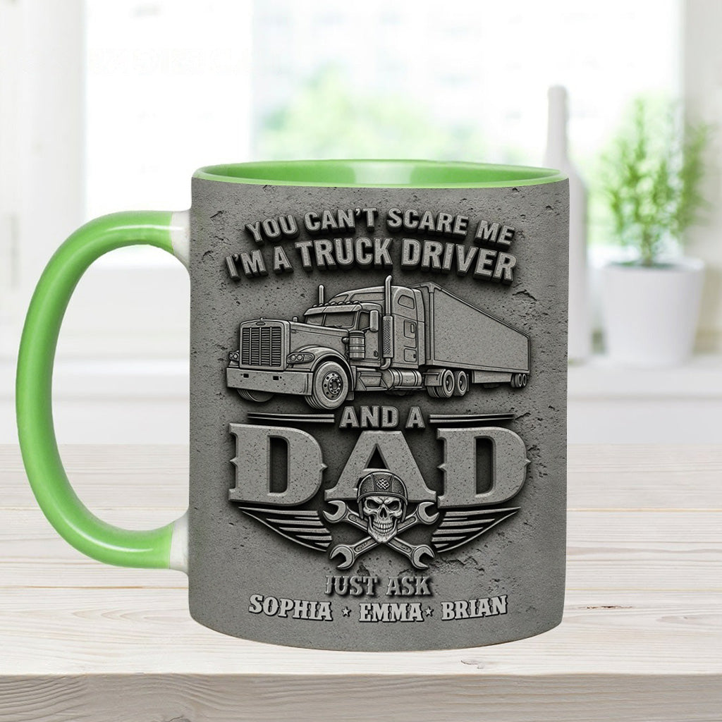 Tu ne peux pas me faire peur - Mug personnalisé pour routier