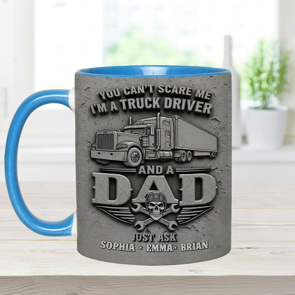Tu ne peux pas me faire peur - Mug personnalisé pour routier
