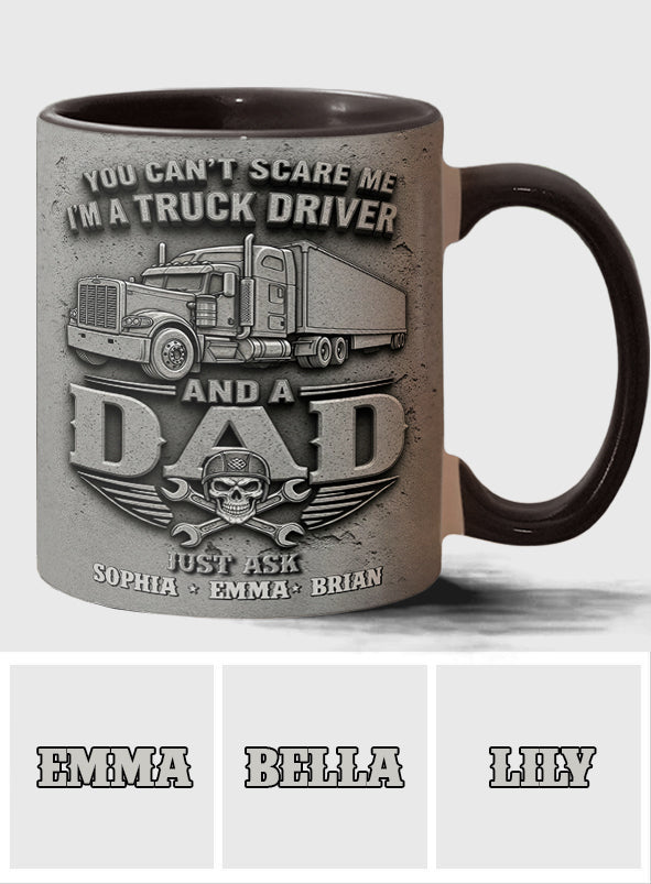 Tu ne peux pas me faire peur - Mug personnalisé pour routier