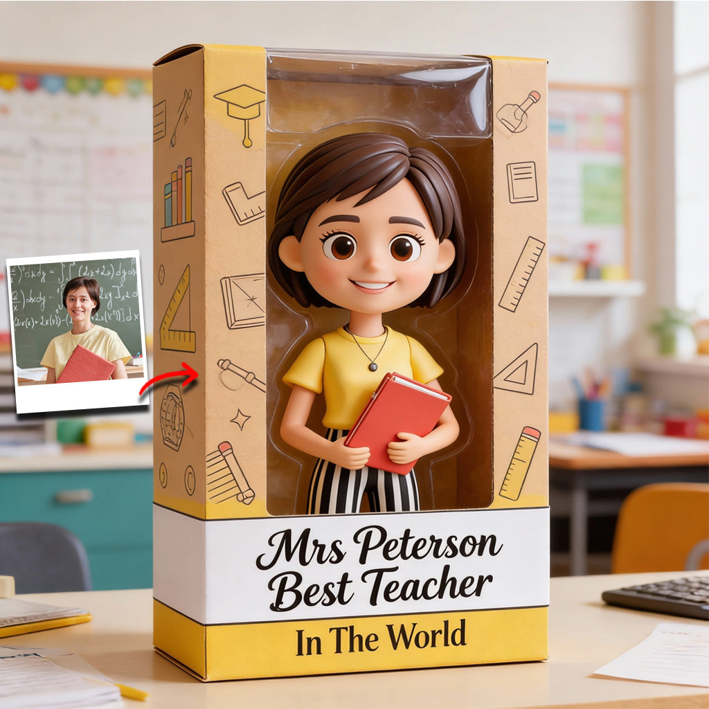 Cadeaux pour enseignants - Plaque acrylique personnalisée en forme de personnalisation