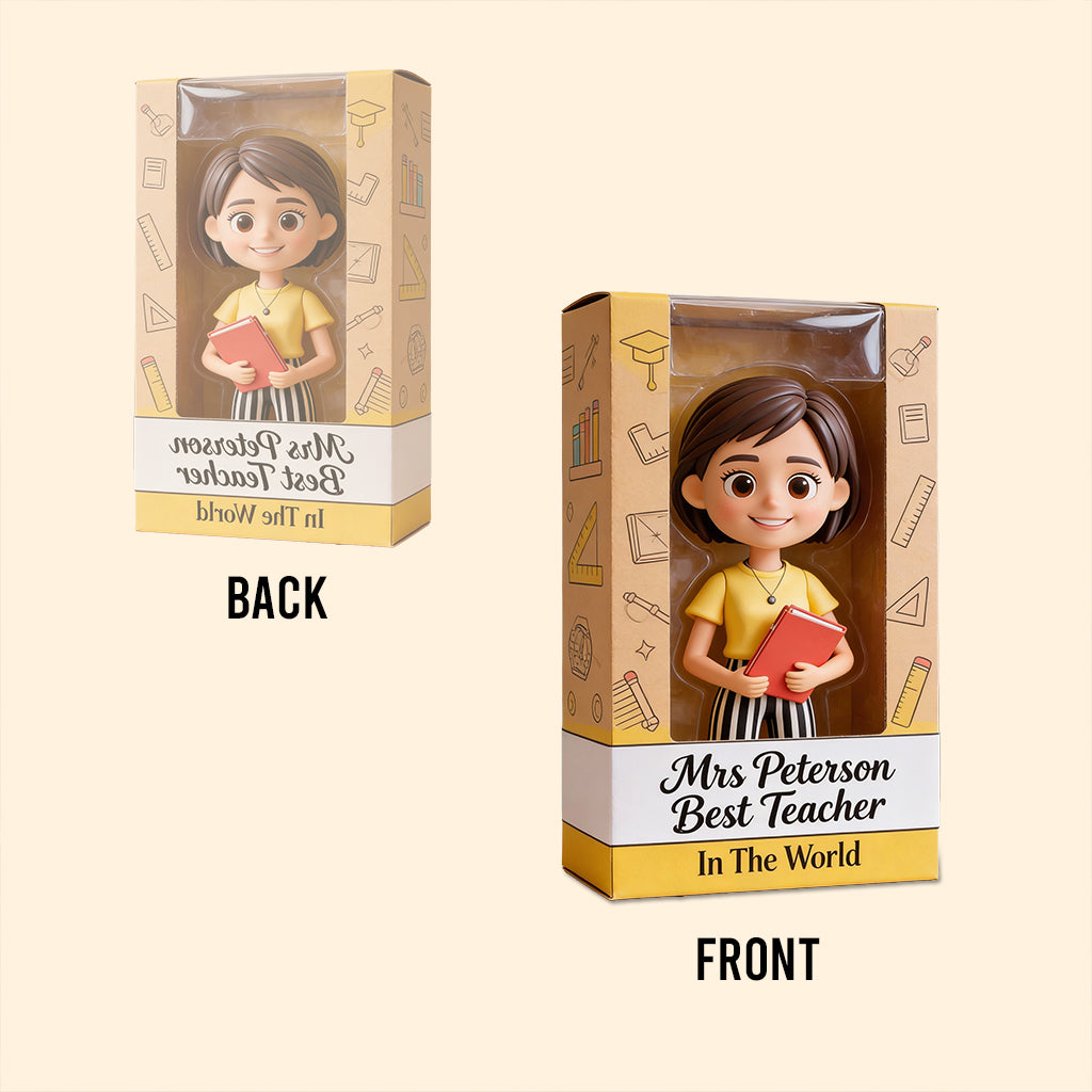 Cadeaux pour enseignants - Plaque acrylique personnalisée en forme de personnalisation