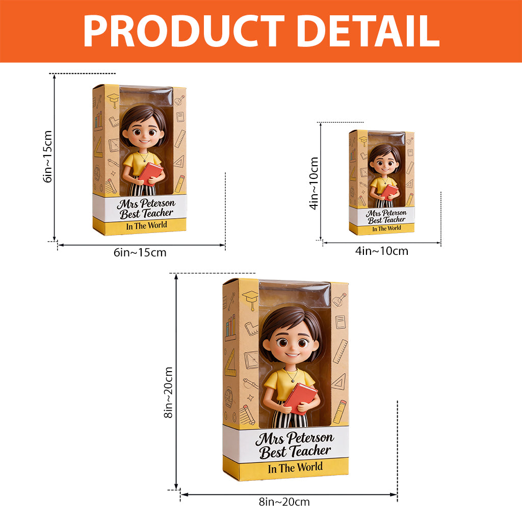 Cadeaux pour enseignants - Plaque acrylique personnalisée en forme de personnalisation