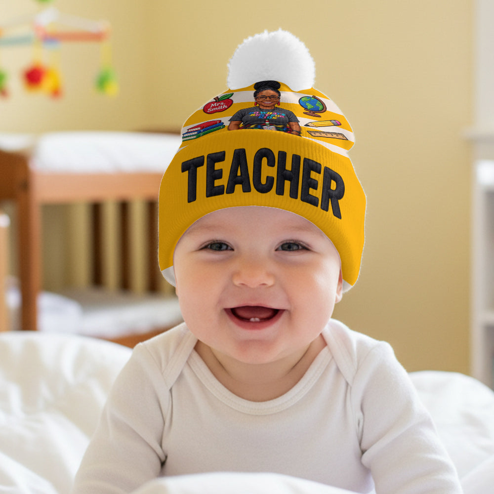 Teacher Life - Personalized Teacher Beanie Hat