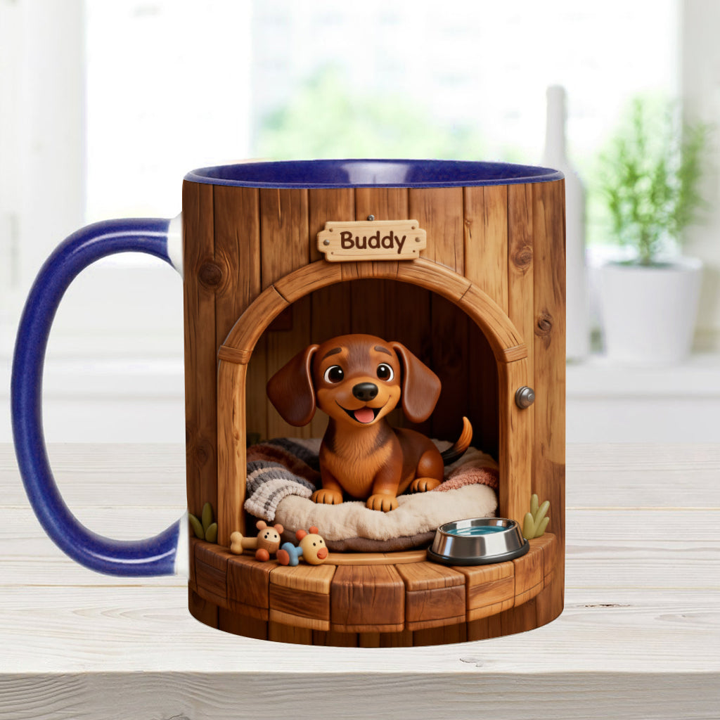 Mug « Maison douillette pour chiot » - Mug personnalisé avec motif chien