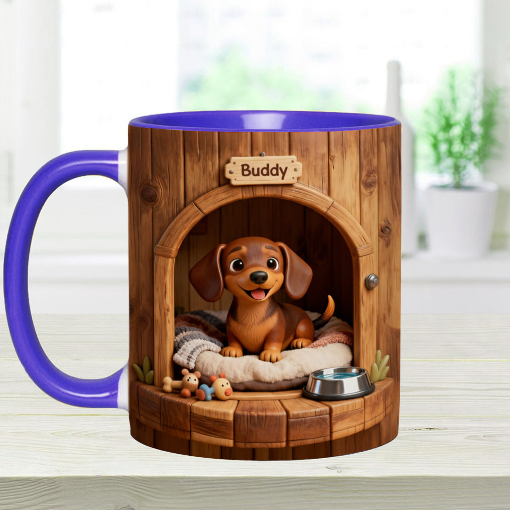Mug « Maison douillette pour chiot » - Mug personnalisé avec motif chien