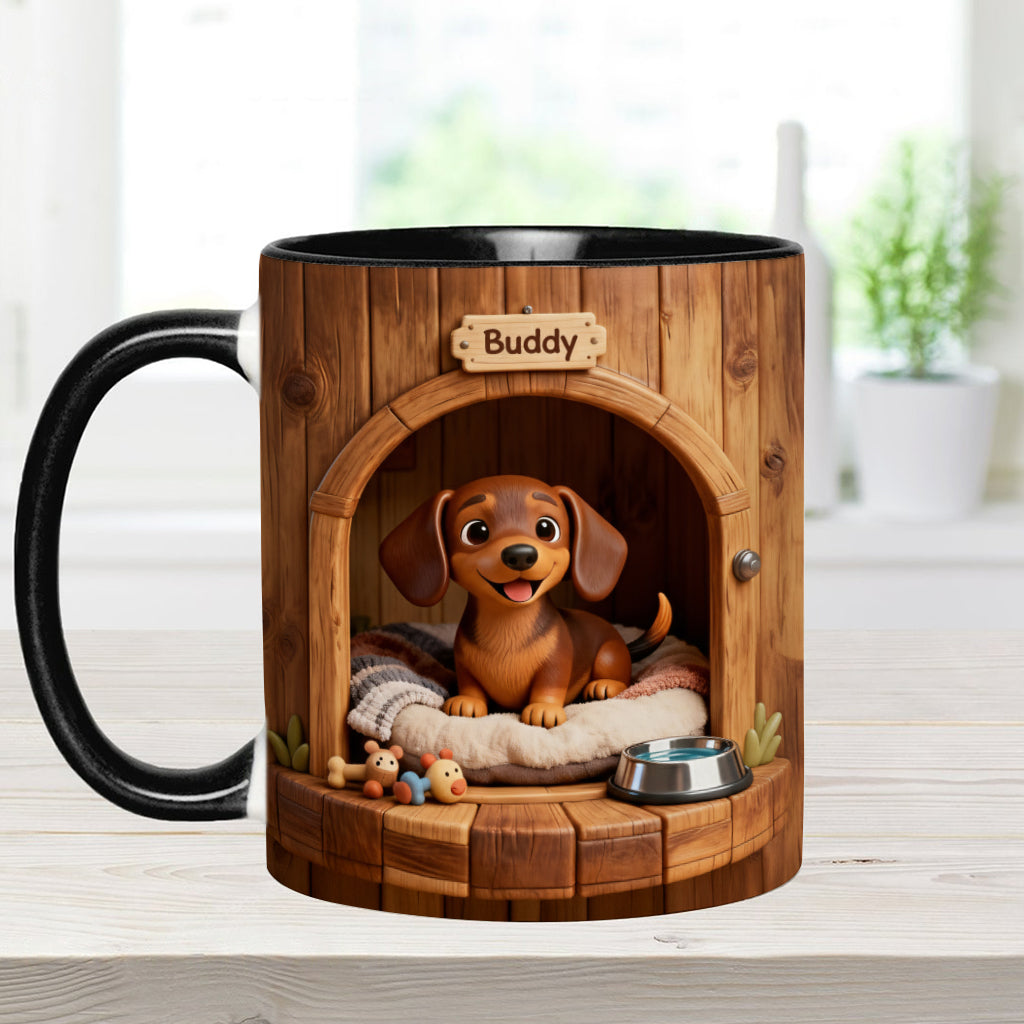 Mug « Maison douillette pour chiot » - Mug personnalisé avec motif chien