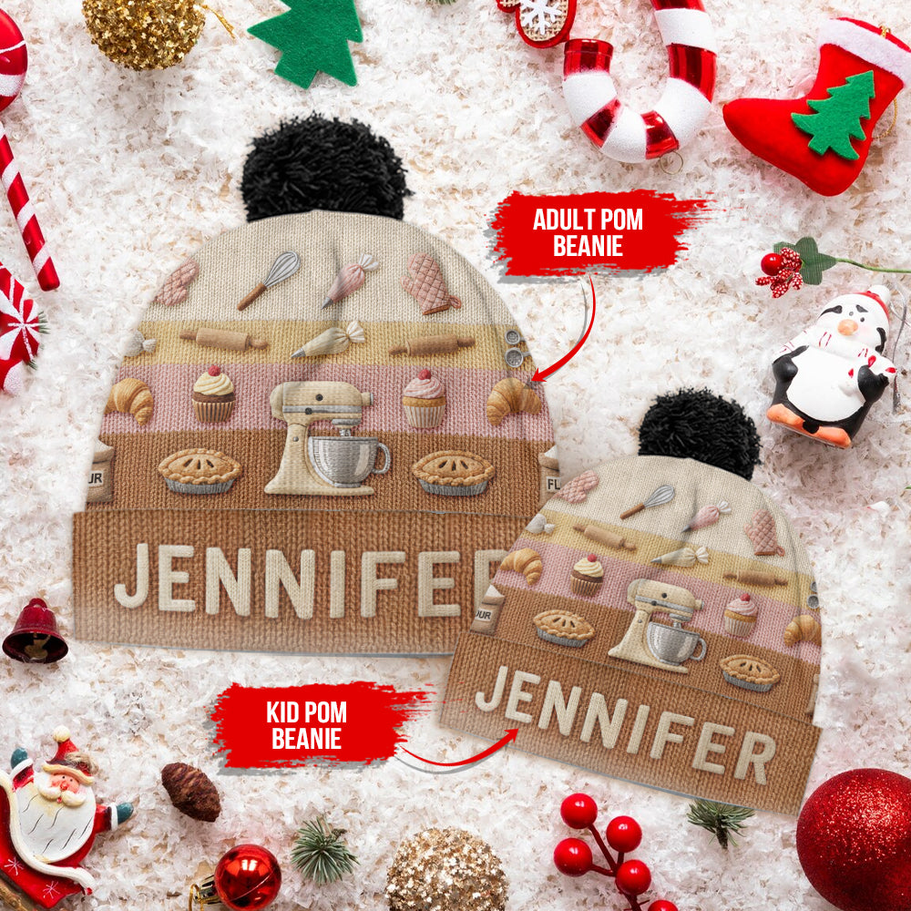 J'adore la pâtisserie - Bonnet de pâtisserie personnalisé