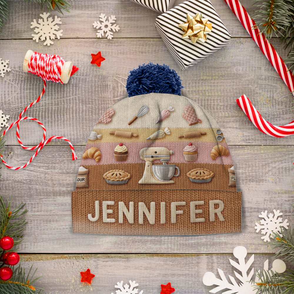 J'adore la pâtisserie - Bonnet de pâtisserie personnalisé