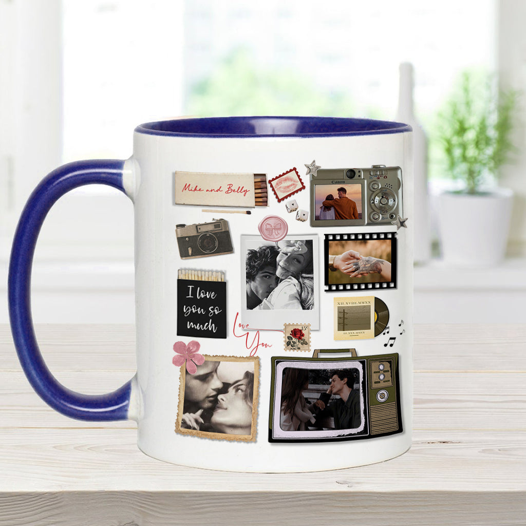 Mug personnalisé style boîte d'allumettes pour couple - Cadeau idéal pour les meilleurs amis