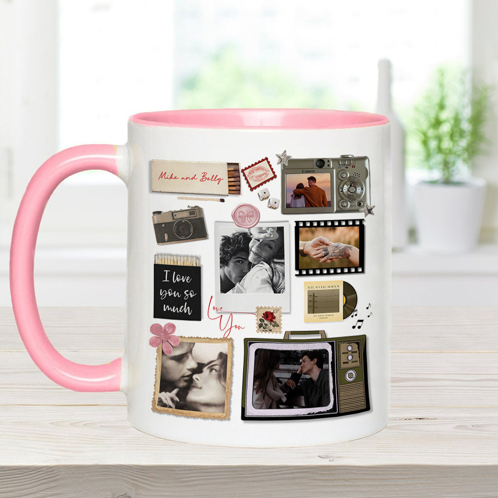 Mug personnalisé style boîte d'allumettes pour couple - Cadeau idéal pour les meilleurs amis