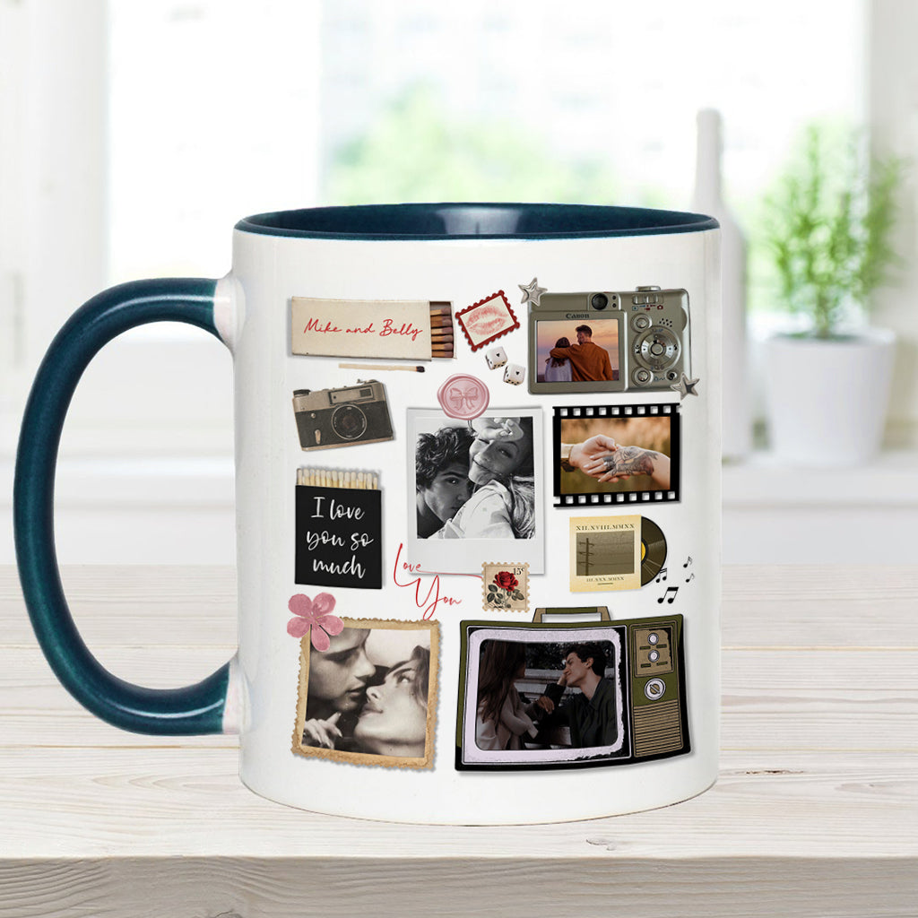 Mug personnalisé style boîte d'allumettes pour couple - Cadeau idéal pour les meilleurs amis