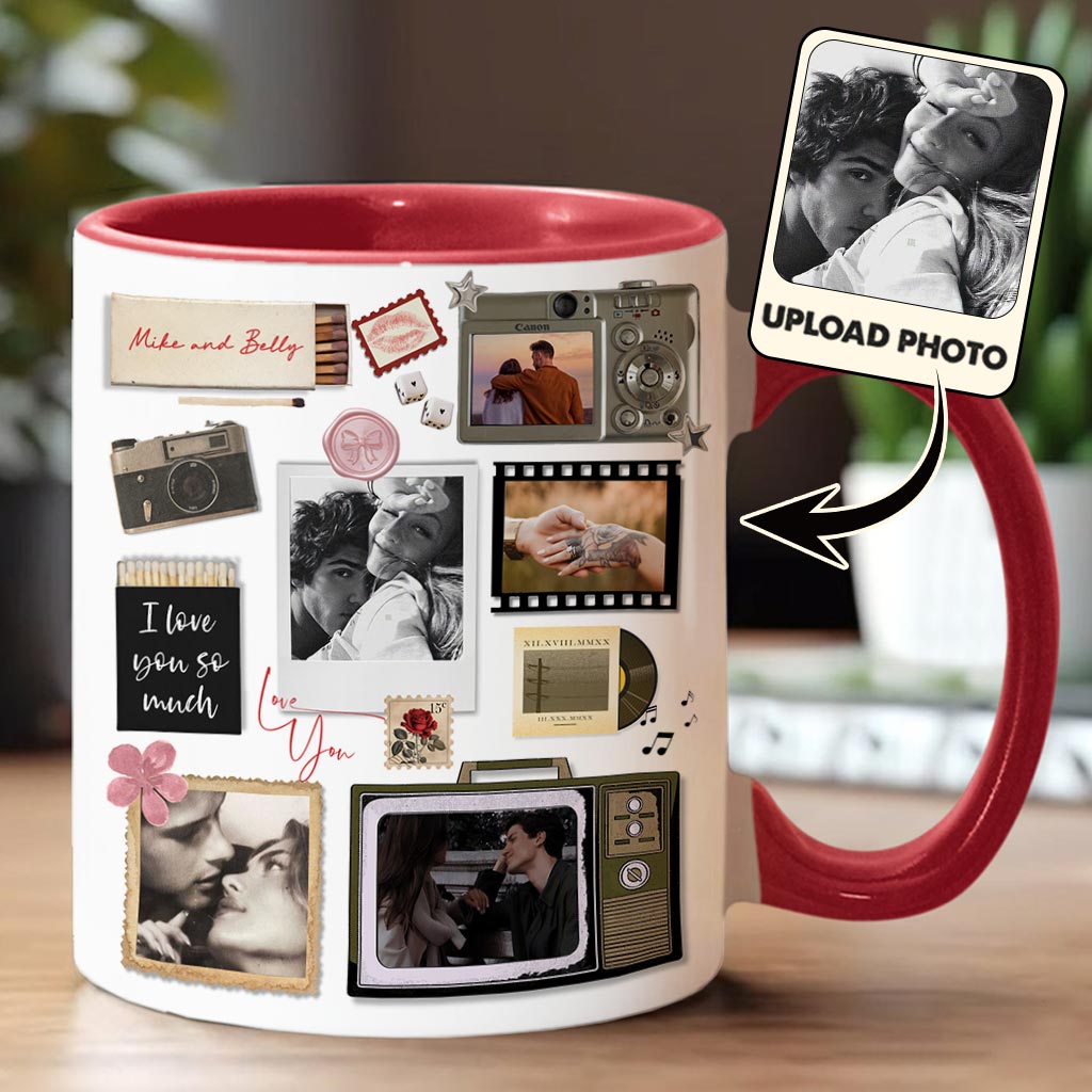 Mug personnalisé style boîte d'allumettes pour couple - Cadeau idéal pour les meilleurs amis