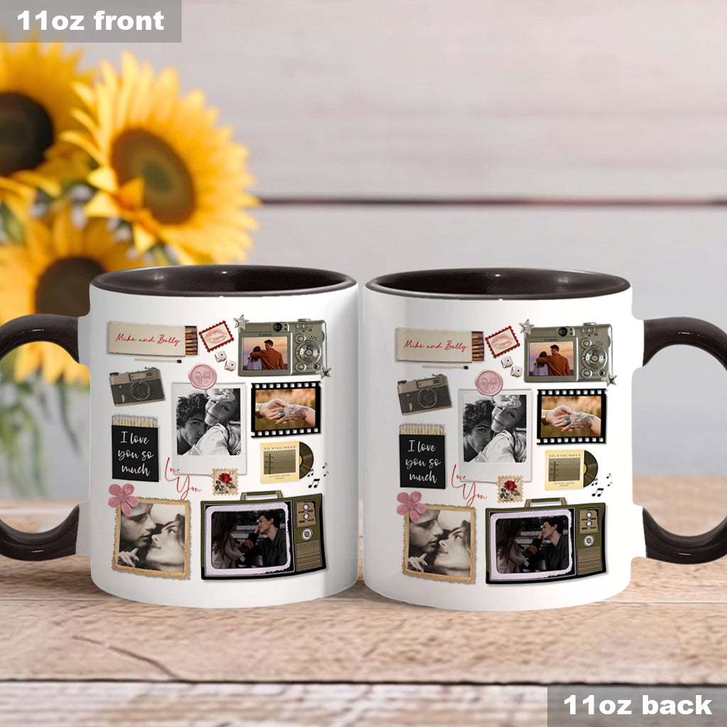 Mug personnalisé style boîte d'allumettes pour couple - Cadeau idéal pour les meilleurs amis