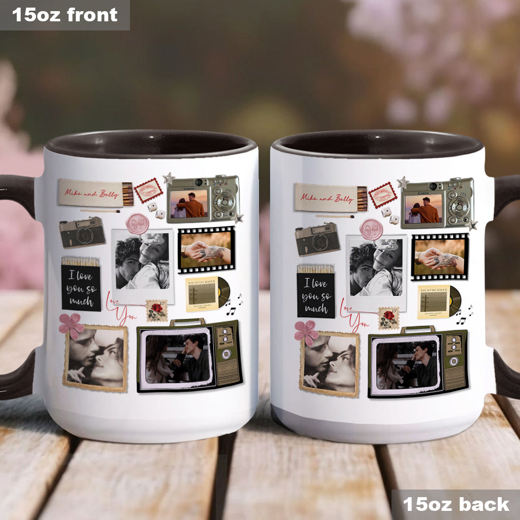 Mug personnalisé style boîte d'allumettes pour couple - Cadeau idéal pour les meilleurs amis