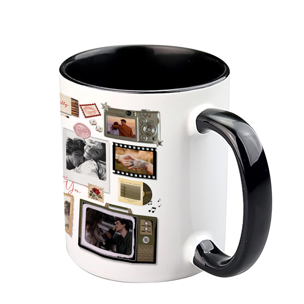 Mug personnalisé style boîte d'allumettes pour couple - Cadeau idéal pour les meilleurs amis