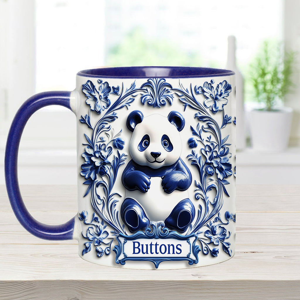 Porcelain Panda - Personalized Panda Lover Accent Mug