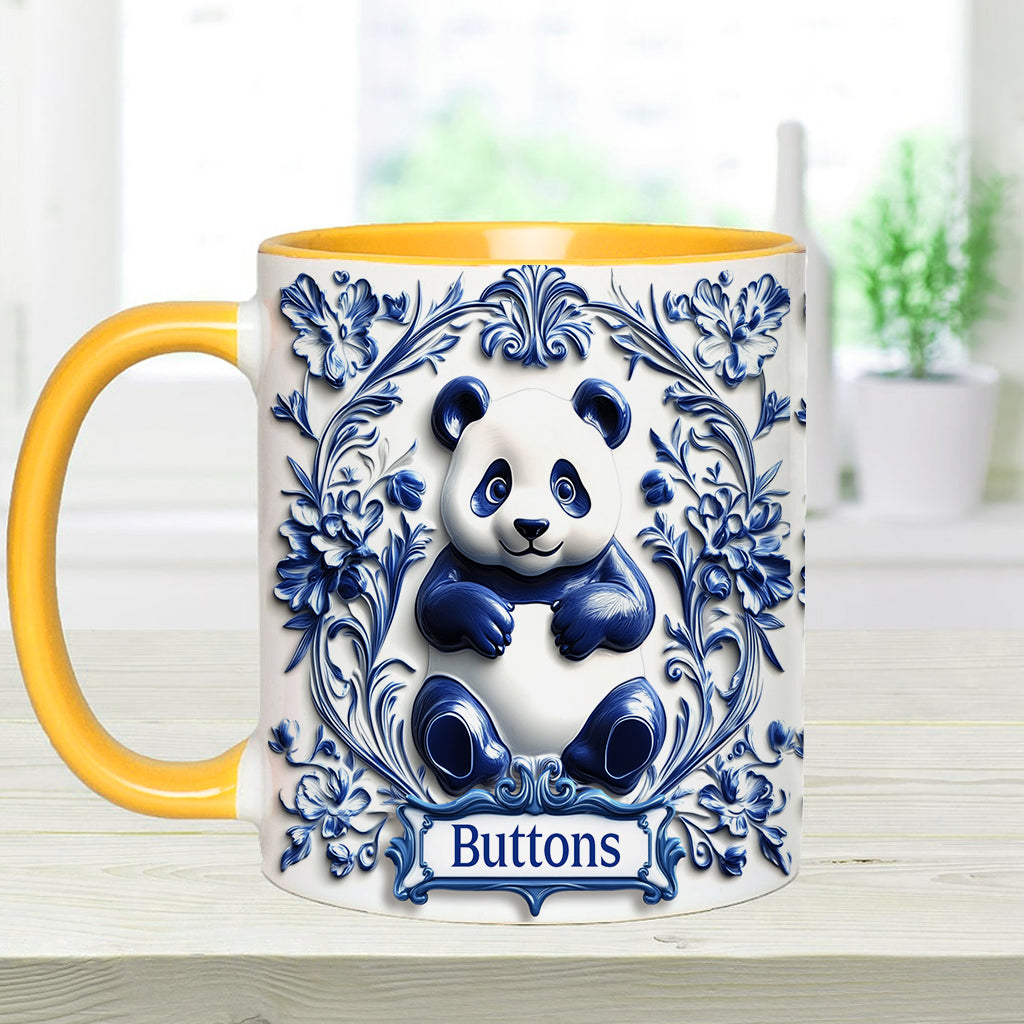 Porcelain Panda - Personalized Panda Lover Accent Mug