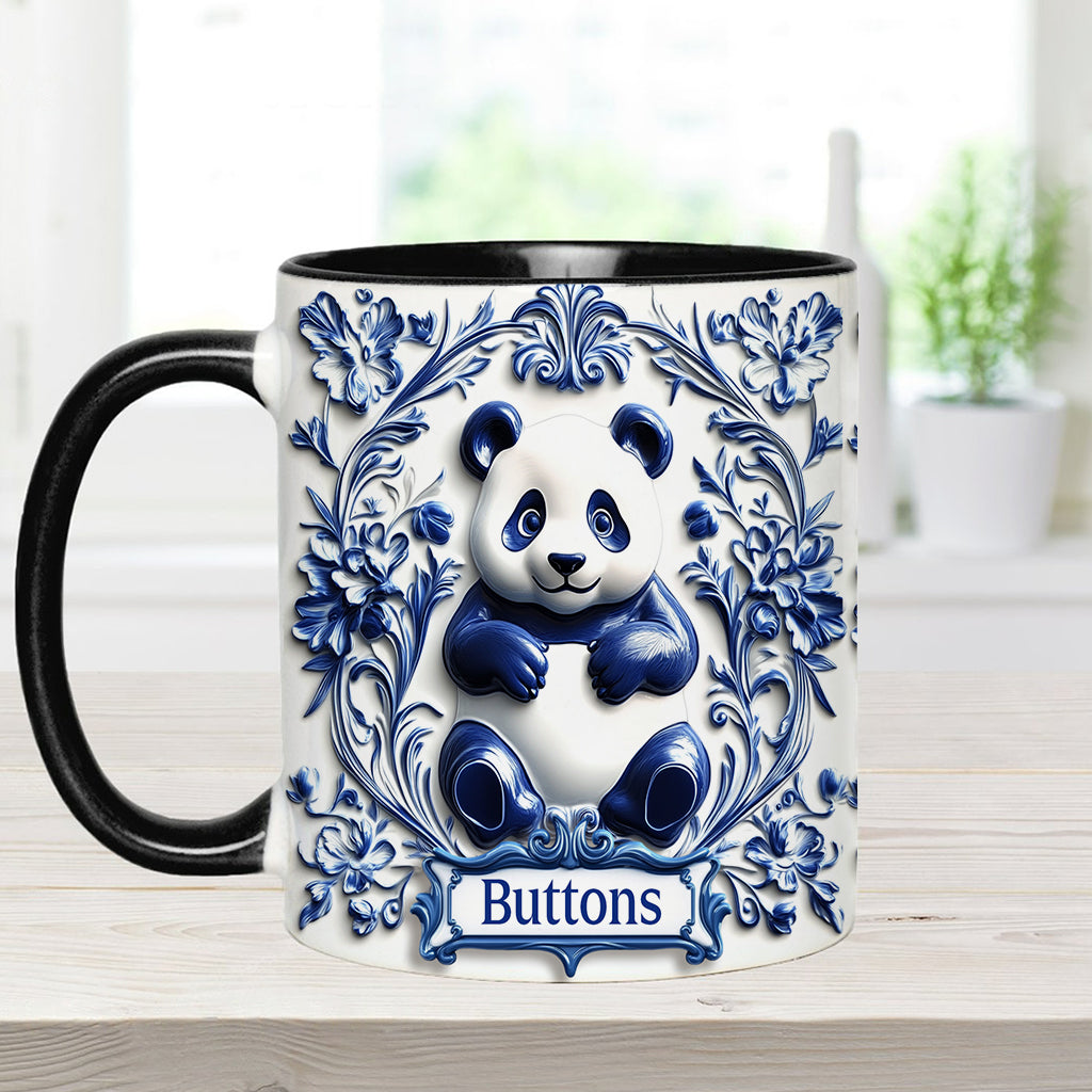 Porcelain Panda - Personalized Panda Lover Accent Mug