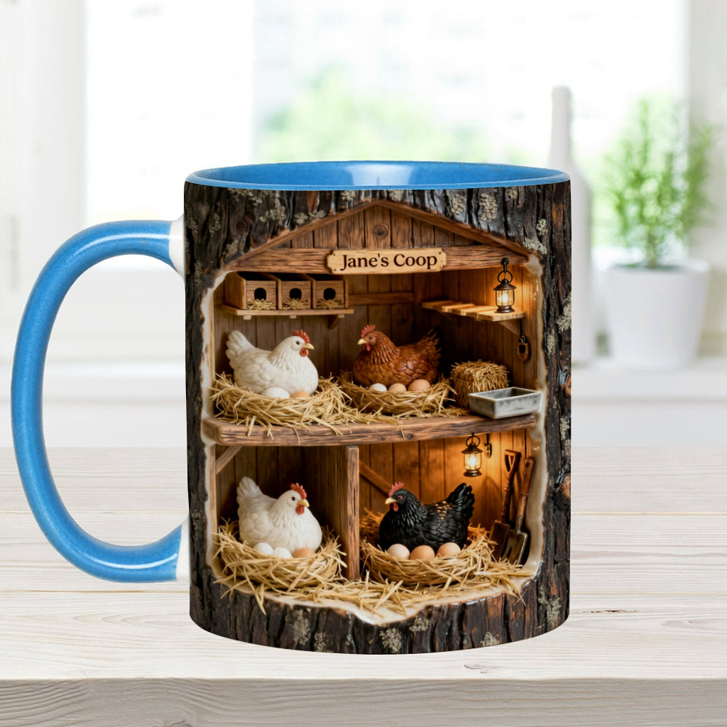Mug personnalisé The Little Coop - Motif poulet
