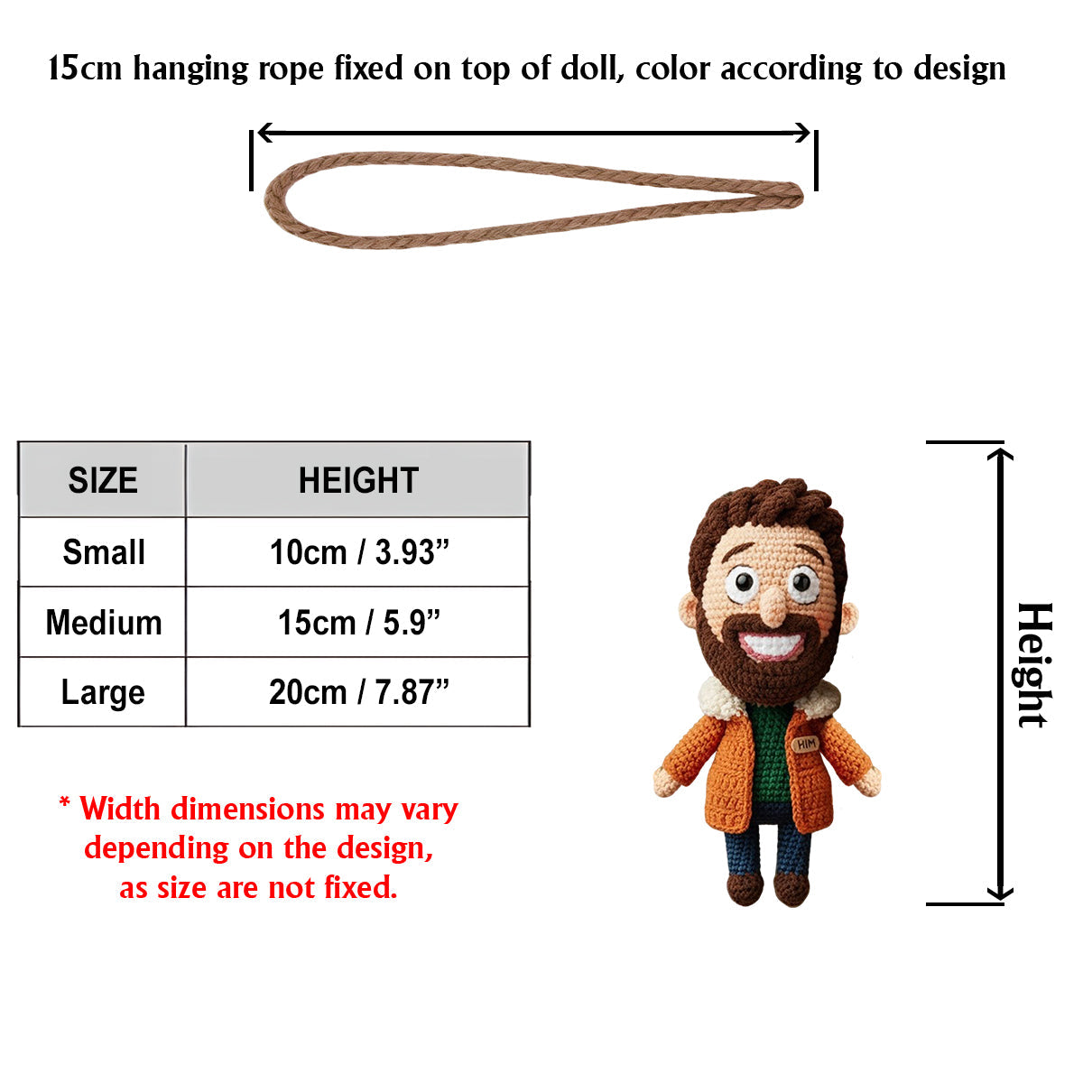 Loving Christmas - Personalized Couple Handmade Crochet Ornament