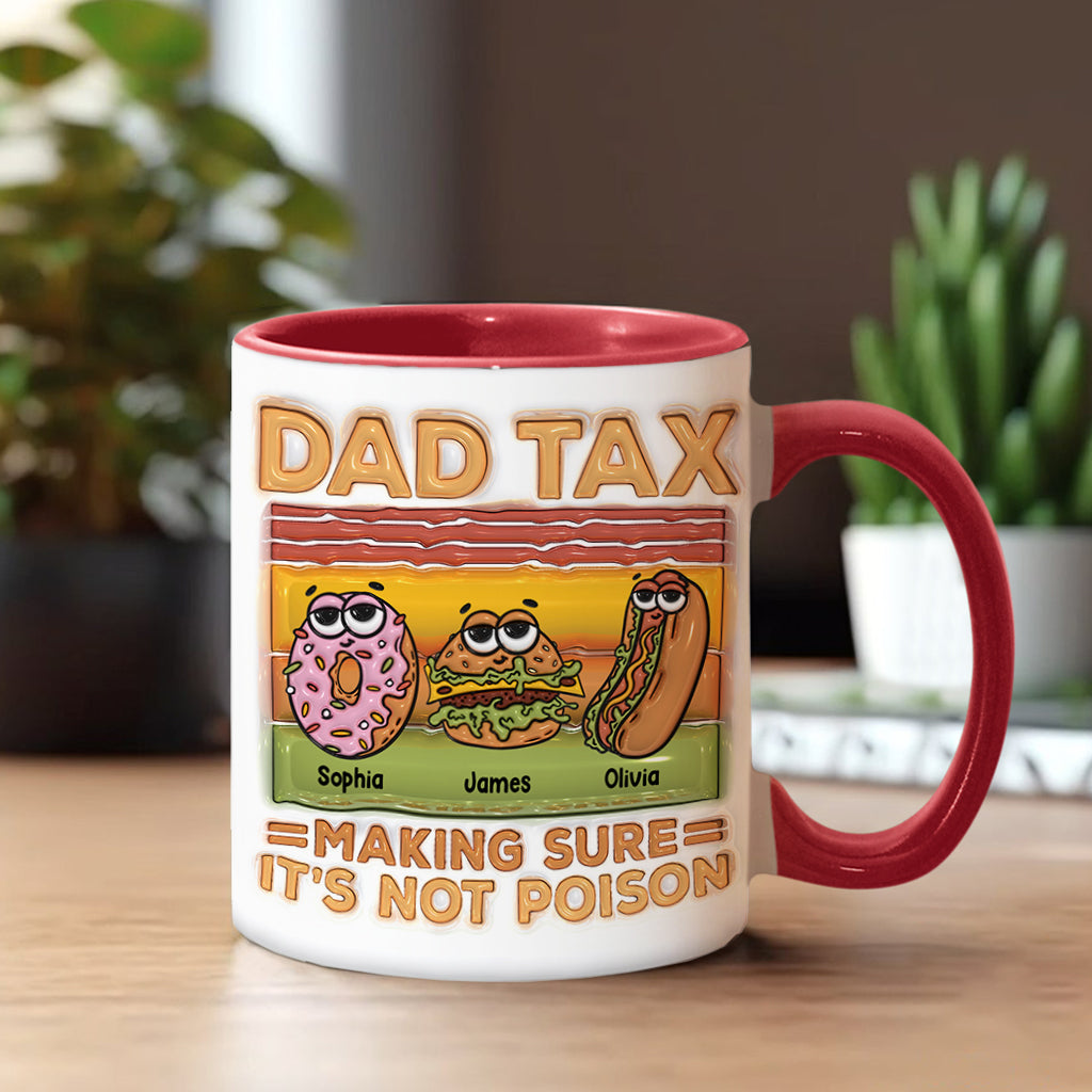 Taxe papa - Mug personnalisé « Papa »