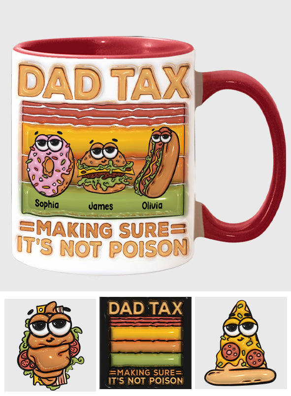 Taxe papa - Mug personnalisé « Papa »