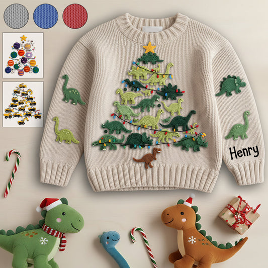 Un cadeau de Noël incroyable et parfait pour les enfants - Pull moche personnalisé pour enfant