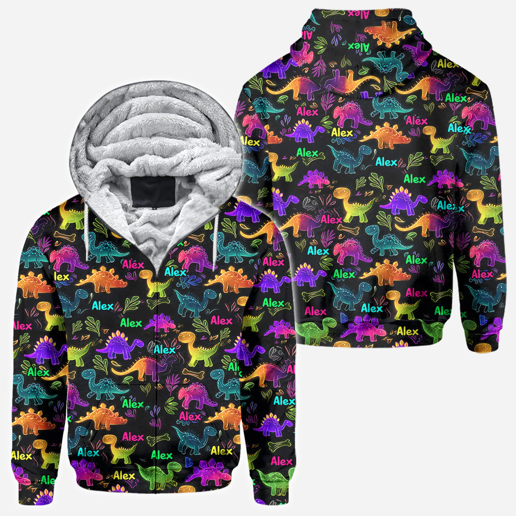 Dinosaur Suitable for Kids to Go Out with Outdoor - Personalized Kid All Over Shirt