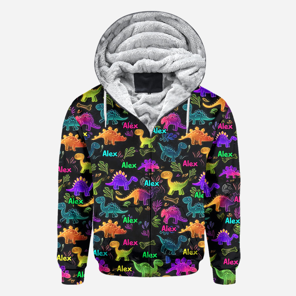 Dinosaur Suitable for Kids to Go Out with Outdoor - Personalized Kid All Over Shirt