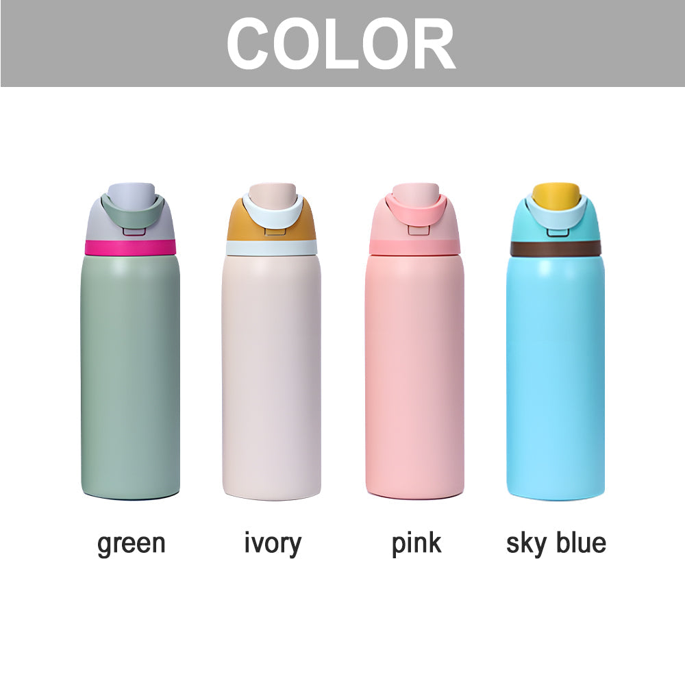 Dinosaur Drinkware for Kids - Personalized Kid 2-In-1 Spout Water Bottle