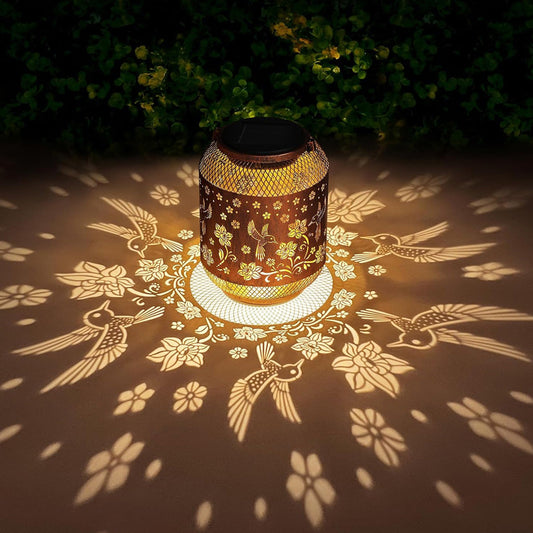 Lanterne solaire de jardin étanche d'extérieur