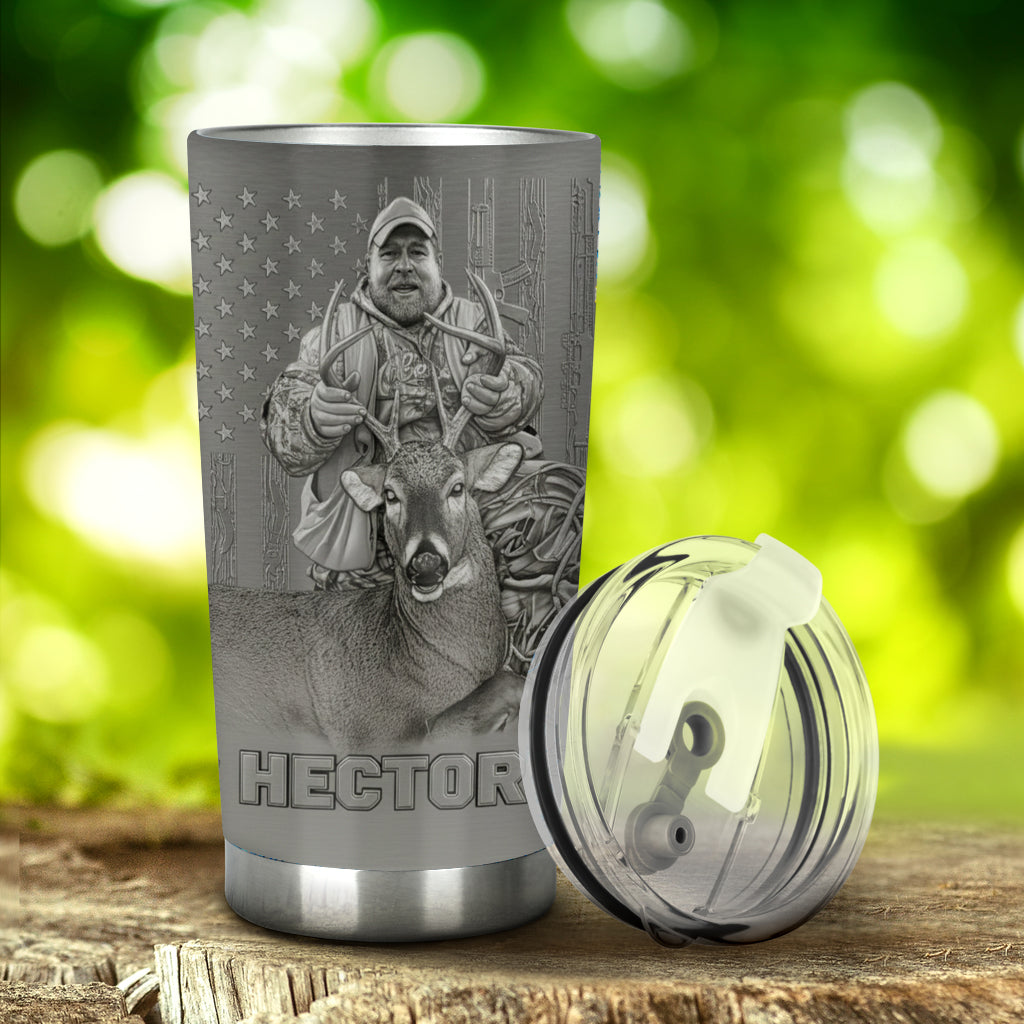 Custom From Any Photo - Personalized Hunting Tumbler