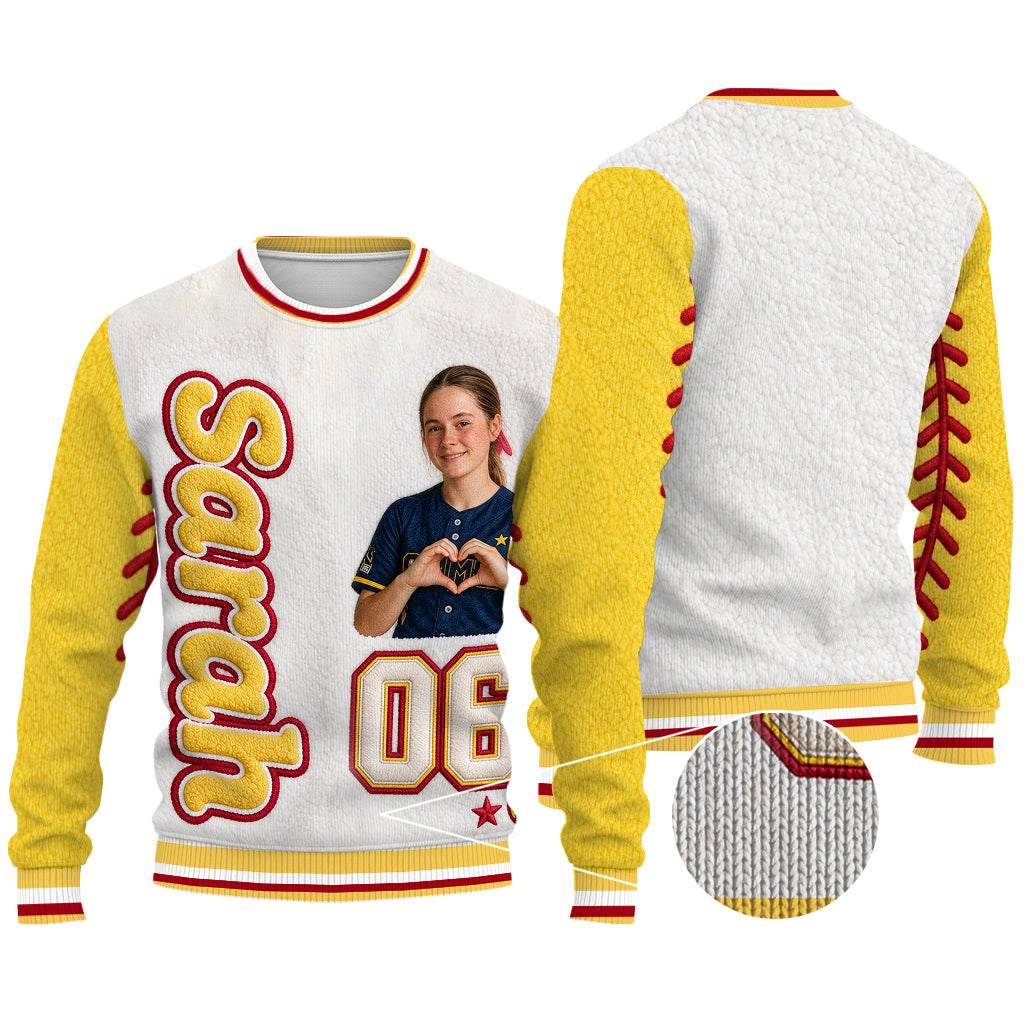 Le Softball, Ma Thérapie - Cardigan Personnalisé