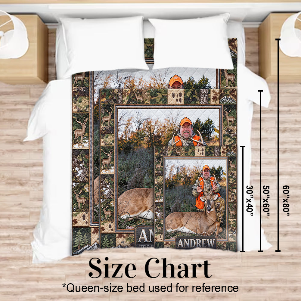 It's Hunting Season - Personalized Hunting Blanket