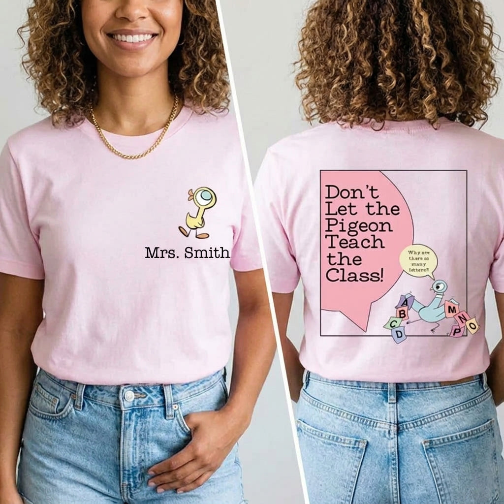 Back To School - Personalized Teacher T-shirt And Hoodie