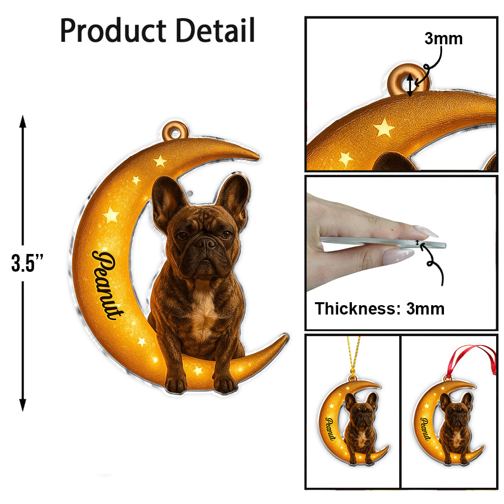 Je suis toujours avec toi - Ornement pour chien personnalisé