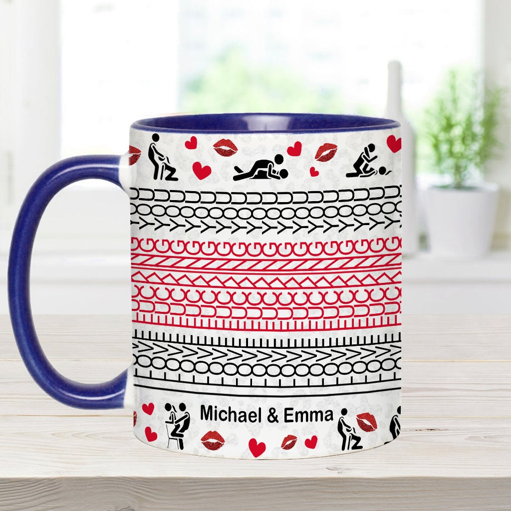 Je t'aime bébé - Mug personnalisé pour couple