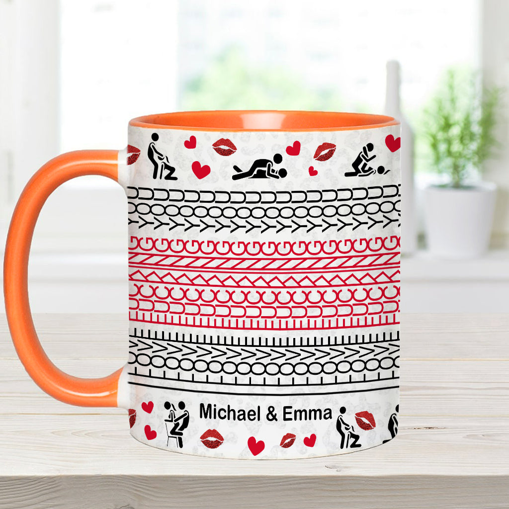 Je t'aime bébé - Mug personnalisé pour couple
