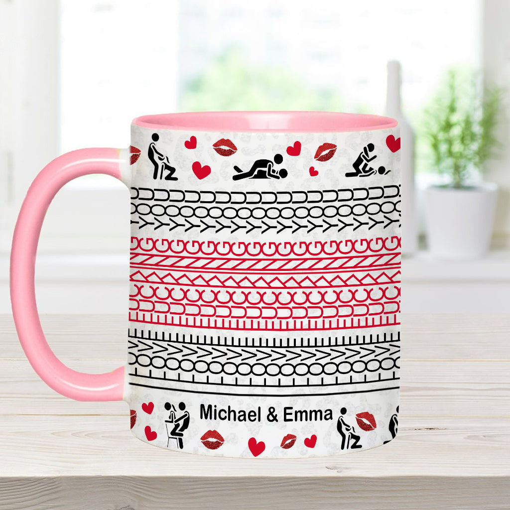 Je t'aime bébé - Mug personnalisé pour couple