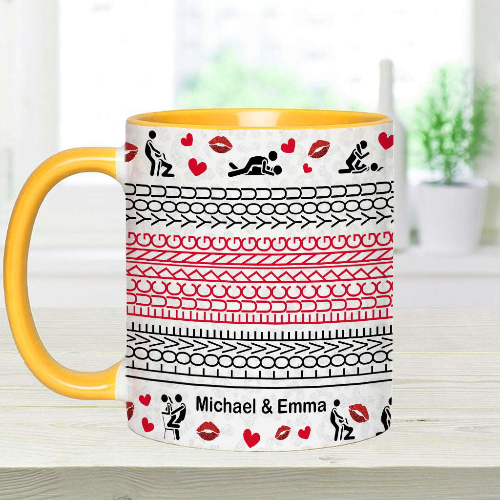 Je t'aime bébé - Mug personnalisé pour couple