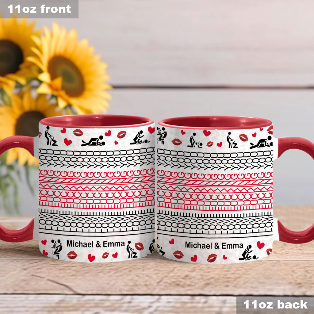 Je t'aime bébé - Mug personnalisé pour couple