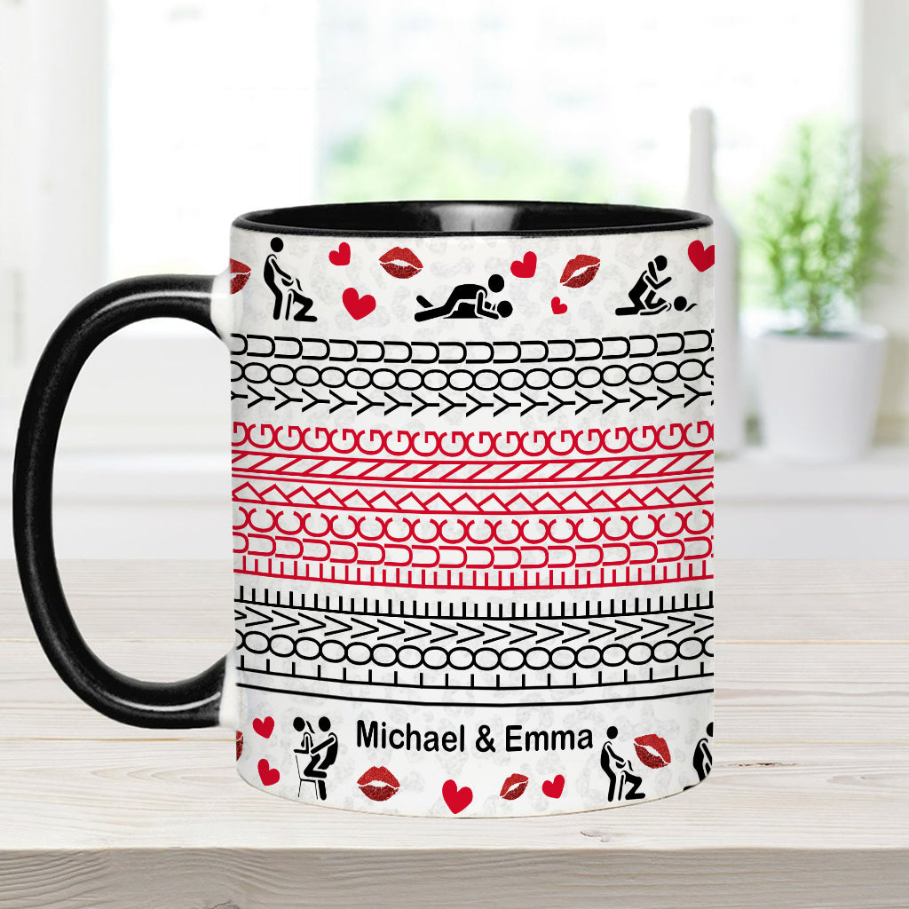 Je t'aime bébé - Mug personnalisé pour couple