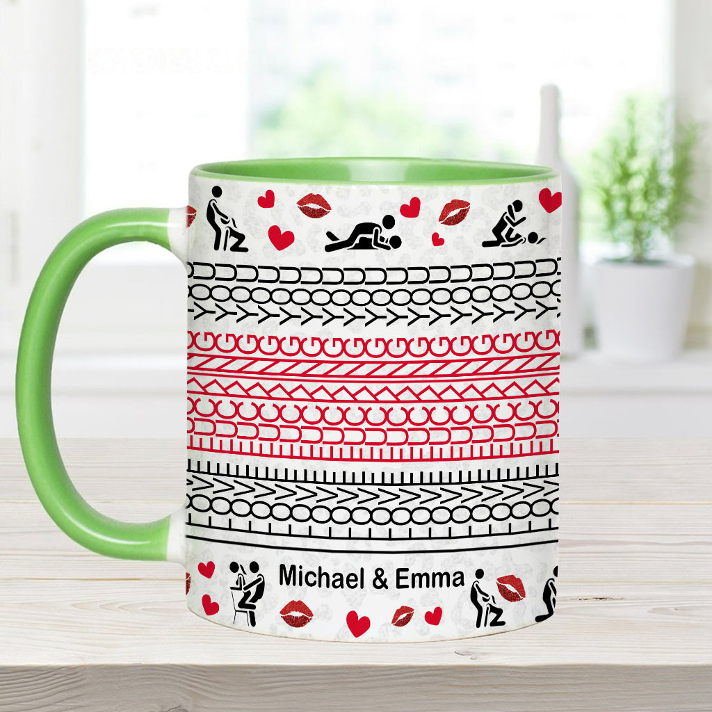 Je t'aime bébé - Mug personnalisé pour couple