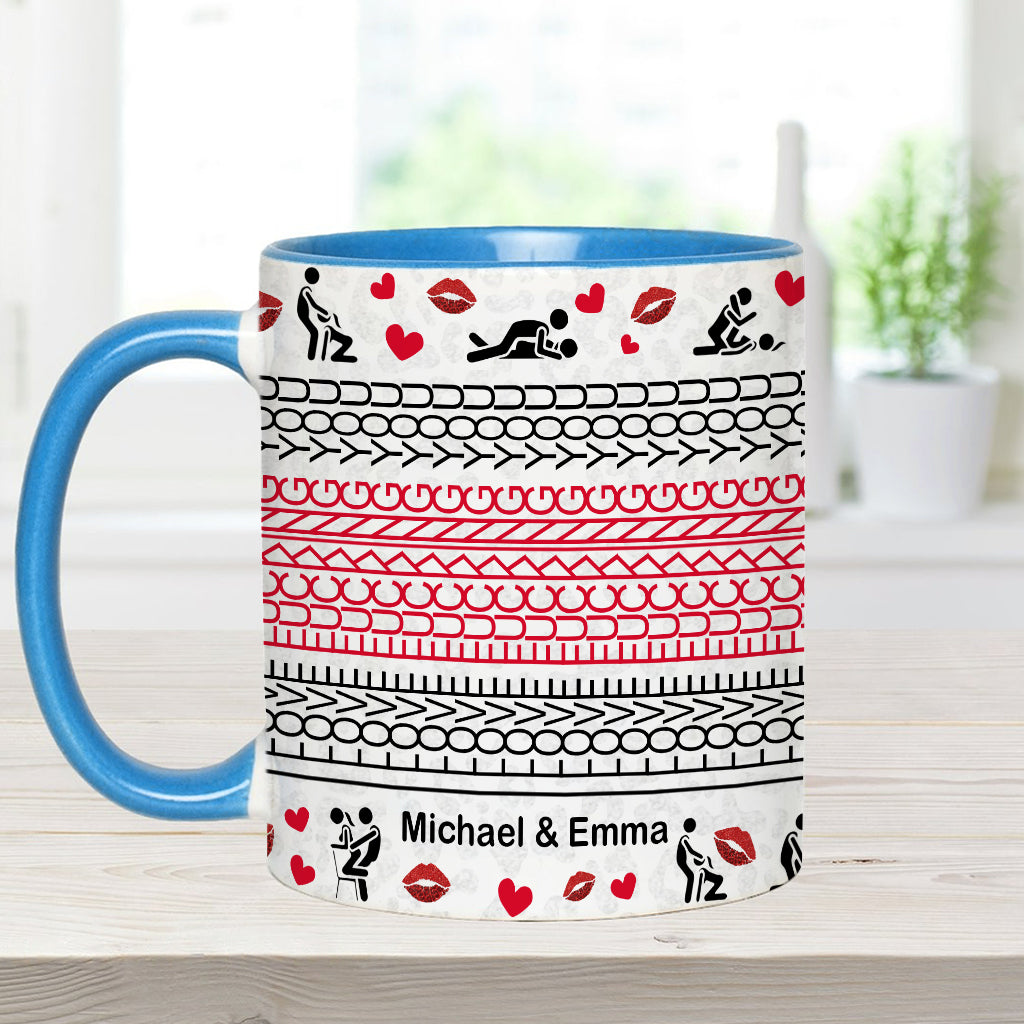 Je t'aime bébé - Mug personnalisé pour couple
