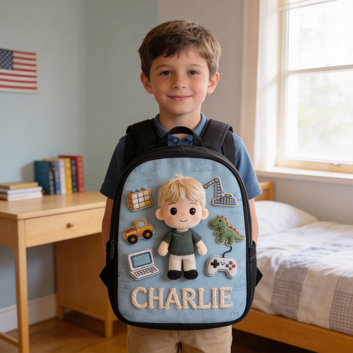 Kid's Dream Gift - Personalized Kid Multifunctional Backpack