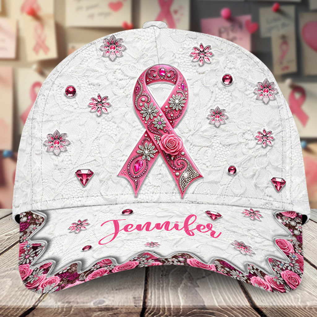 Sensibilisation au cancer du sein - Casquette classique personnalisée pour la sensibilisation au cancer du sein