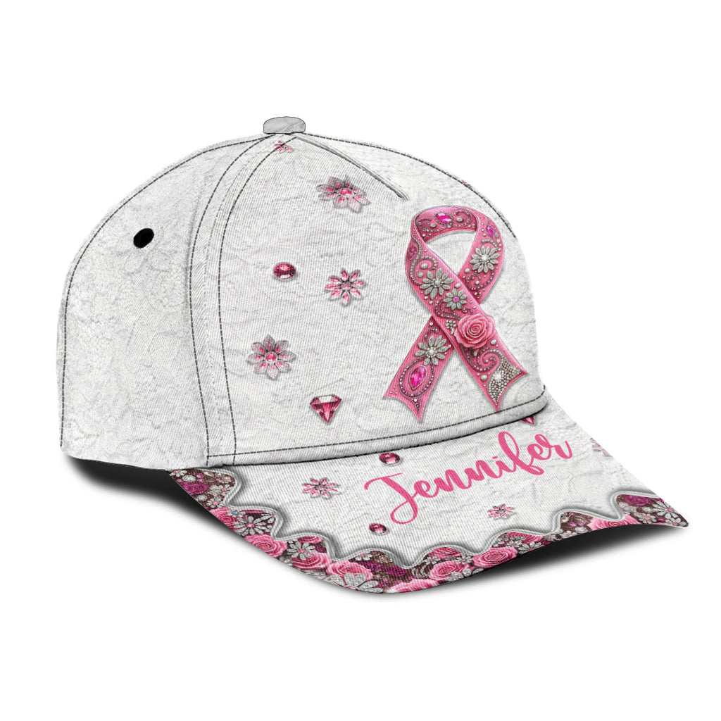 Sensibilisation au cancer du sein - Casquette classique personnalisée pour la sensibilisation au cancer du sein