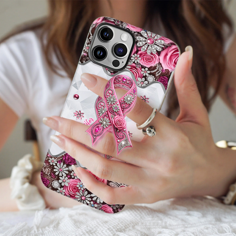 Breast Cancer Awareness - Personalized Breast Cancer Awareness Full Print Phone Case