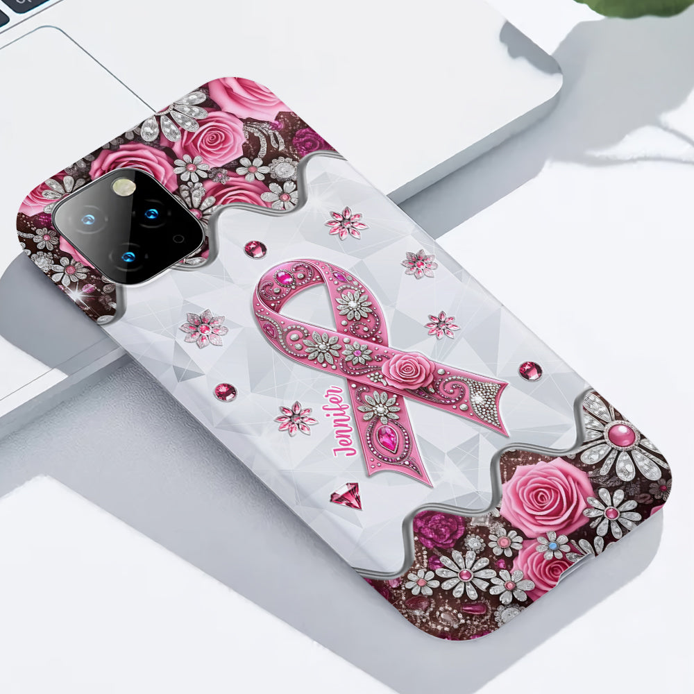 Breast Cancer Awareness - Personalized Breast Cancer Awareness Full Print Phone Case
