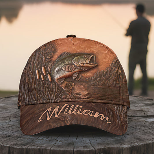 Le Meilleur Pêcheur - Casquette de pêche classique personnalisée